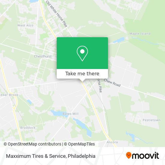 Maxximum Tires & Service map