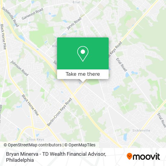 Bryan Minerva - TD Wealth Financial Advisor map
