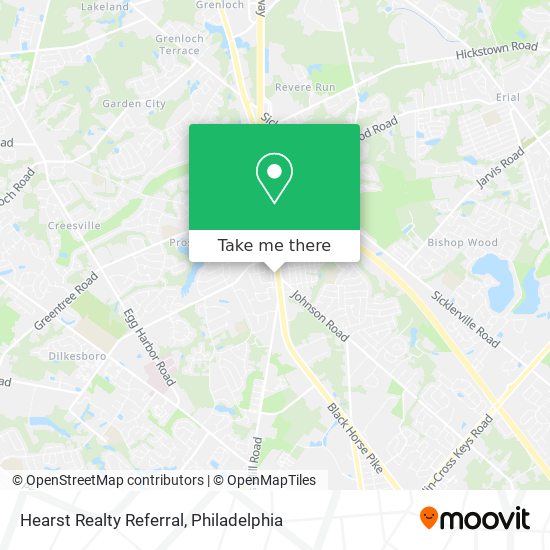 Hearst Realty Referral map