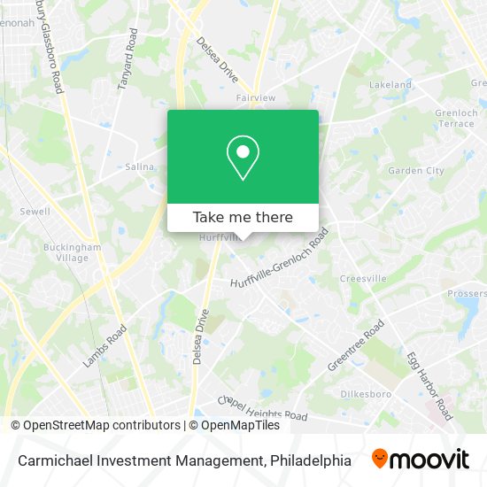 Carmichael Investment Management map