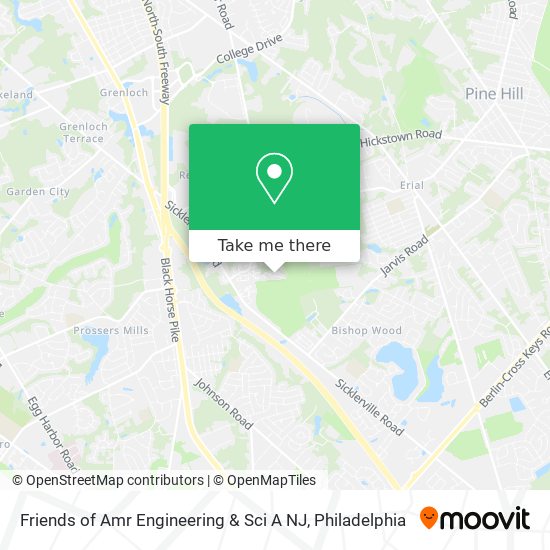 Mapa de Friends of Amr Engineering & Sci A NJ