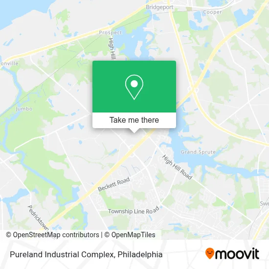 Pureland Industrial Complex map