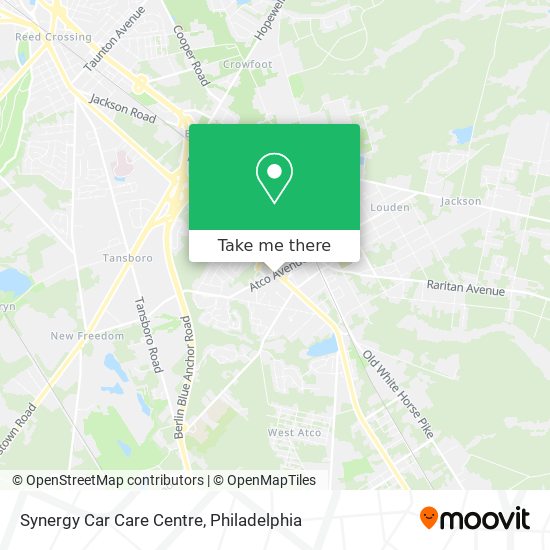 Mapa de Synergy Car Care Centre