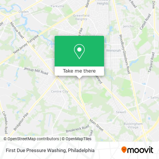 Mapa de First Due Pressure Washing