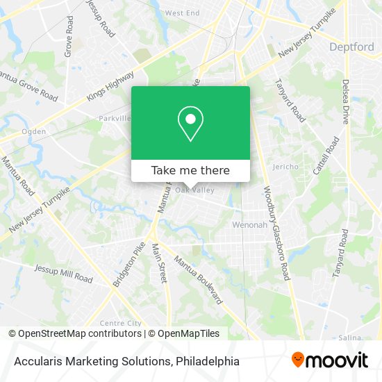 Mapa de Accularis Marketing Solutions