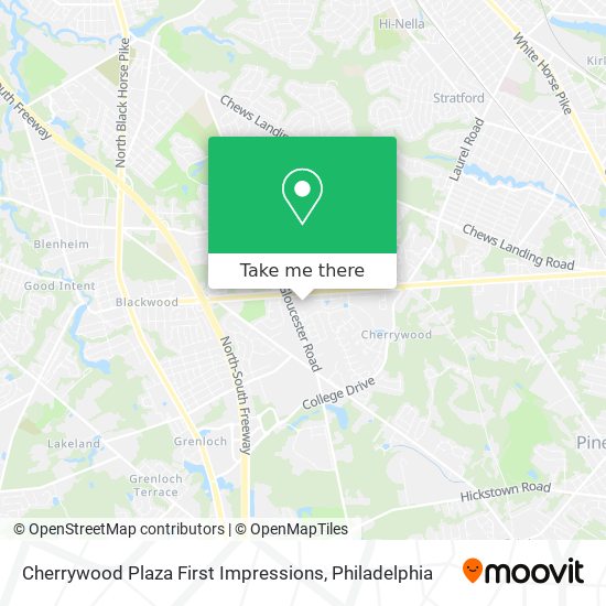 Cherrywood Plaza First Impressions map