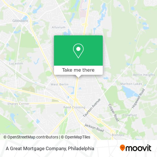 A Great Mortgage Company map