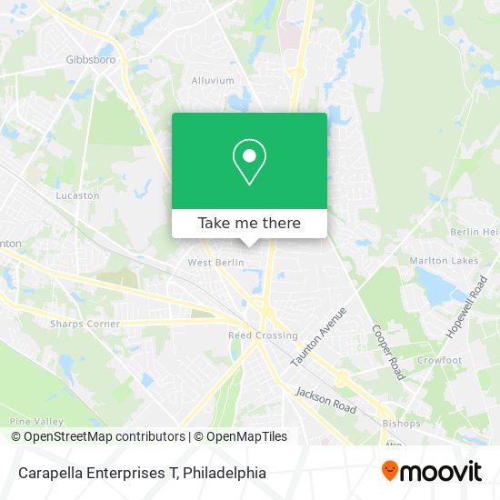 Carapella Enterprises T map