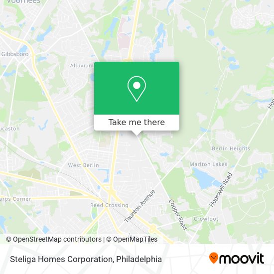 Steliga Homes Corporation map