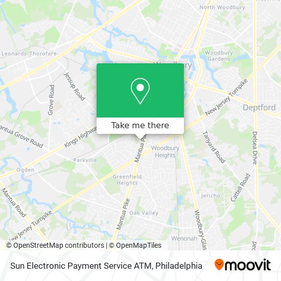 Sun Electronic Payment Service ATM map