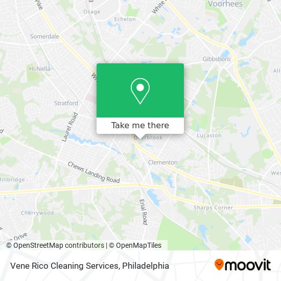 Vene Rico Cleaning Services map