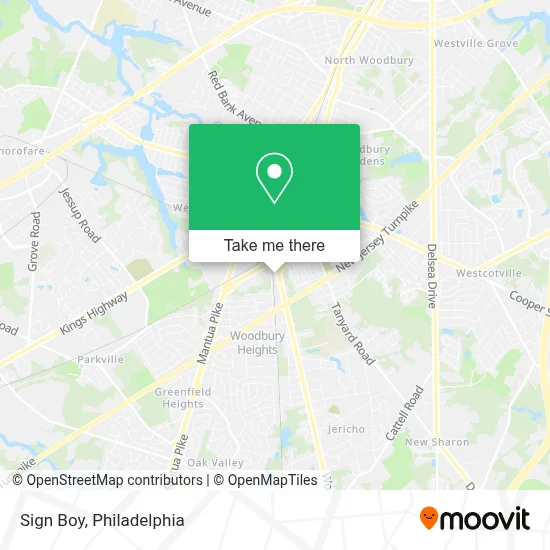 Sign Boy map