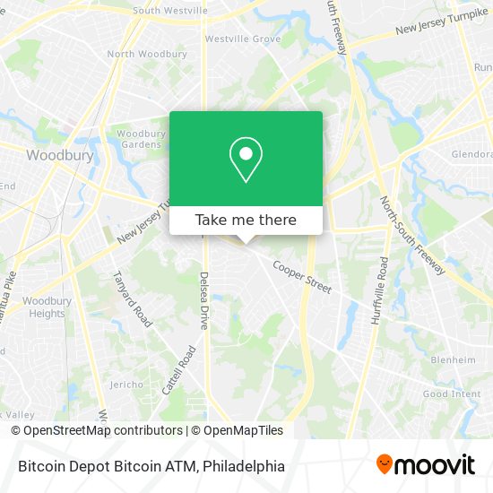 Bitcoin Depot Bitcoin ATM map