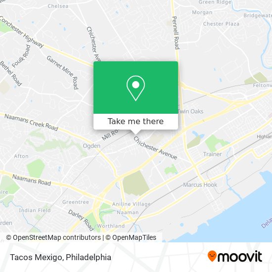 Tacos Mexigo map