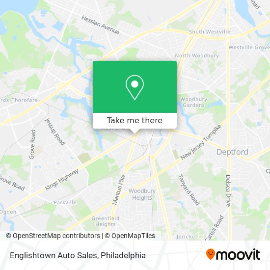 Mapa de Englishtown Auto Sales