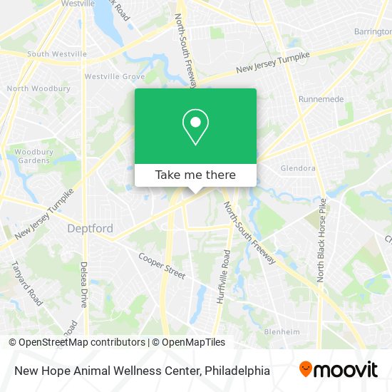 How to get to New Hope Animal Wellness Center in Philadelphia by Bus or  Subway?