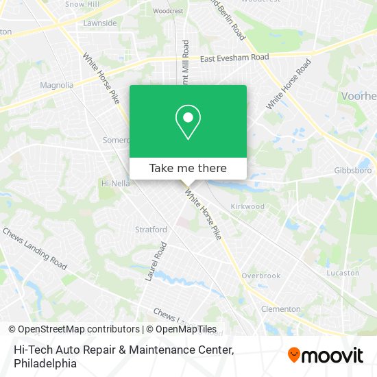 Mapa de Hi-Tech Auto Repair & Maintenance Center