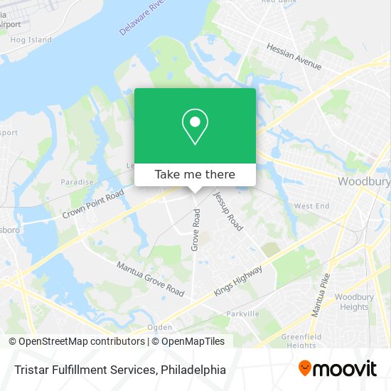 Tristar Fulfillment Services map