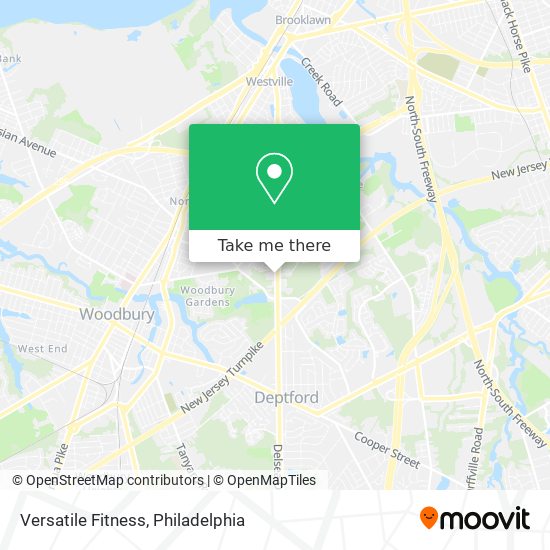 Versatile Fitness map