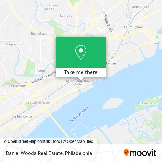 Daniel Woods Real Estate map