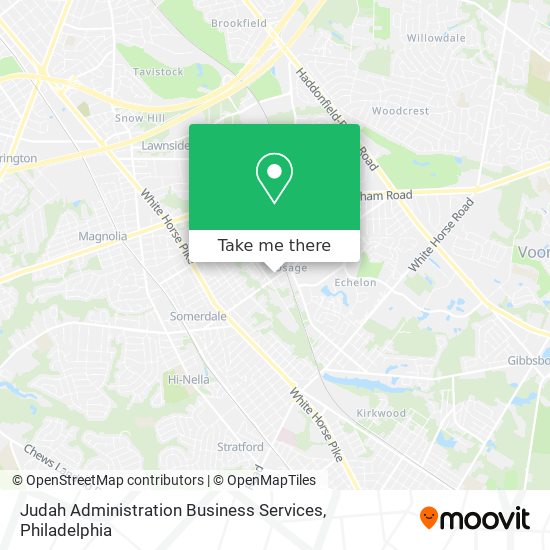 Judah Administration Business Services map