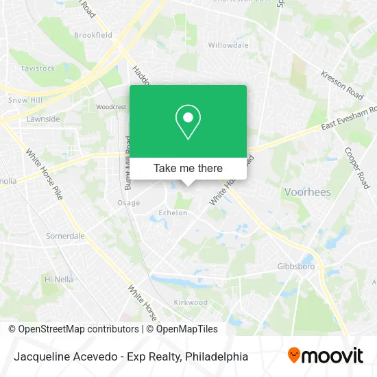 Jacqueline Acevedo - Exp Realty map