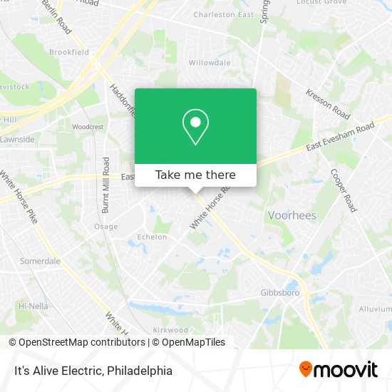 It's Alive Electric map