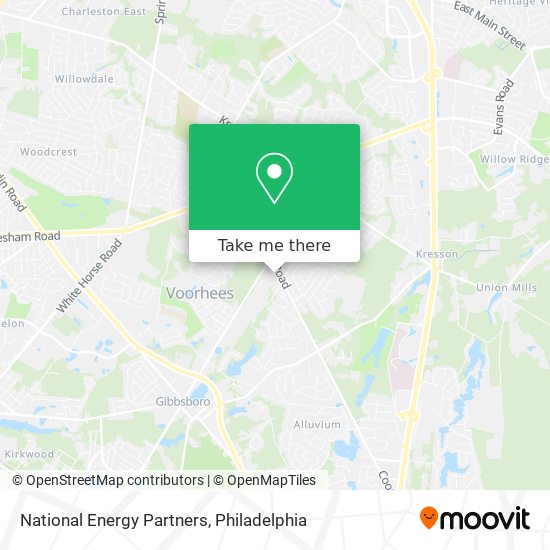 Mapa de National Energy Partners