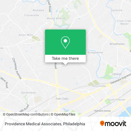 Providence Medical Associates map