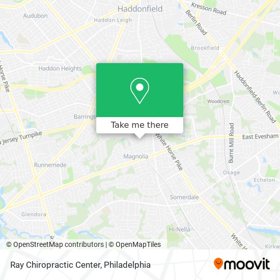 Ray Chiropractic Center map