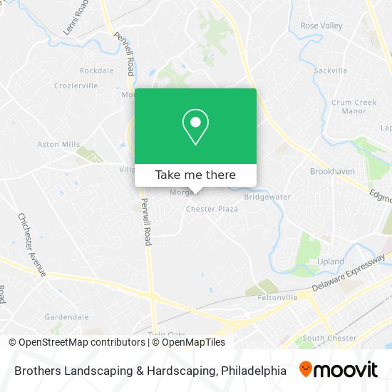 Mapa de Brothers Landscaping & Hardscaping