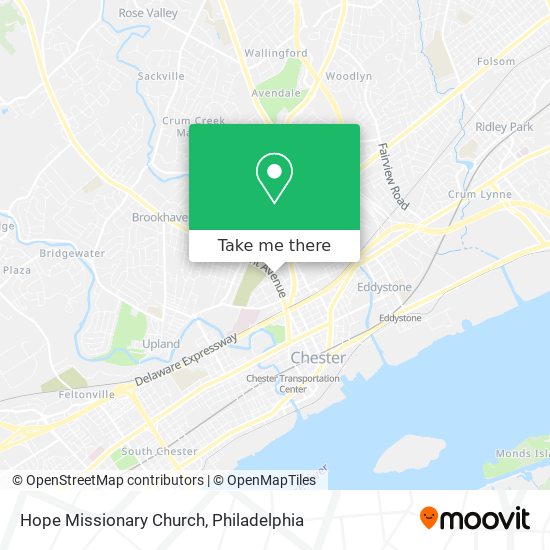 Hope Missionary Church map