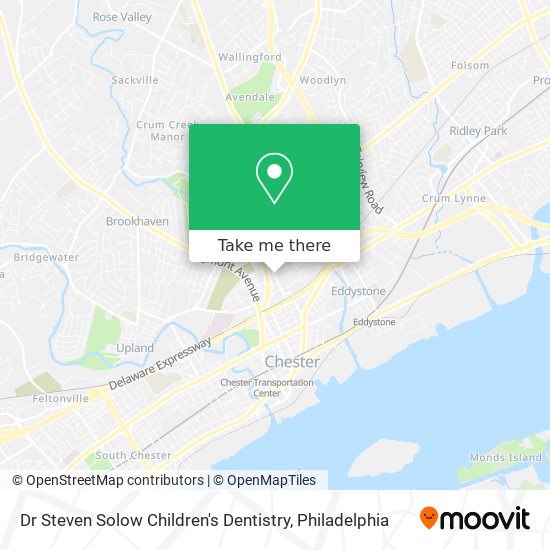 Dr Steven Solow Children's Dentistry map