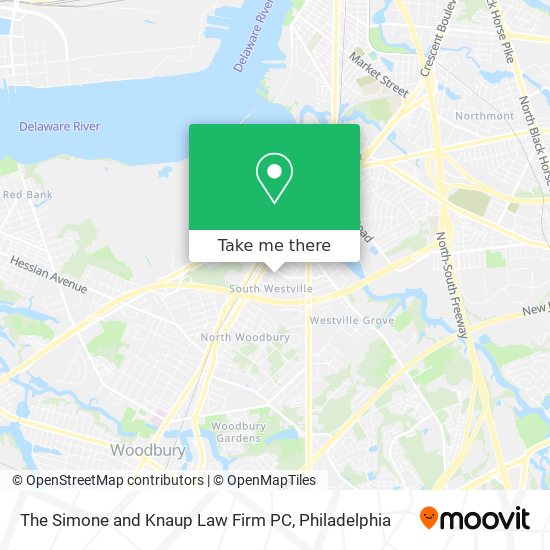 The Simone and Knaup Law Firm PC map