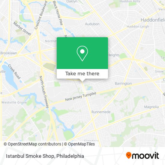 Istanbul Smoke Shop map