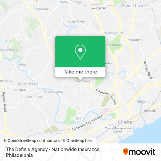 The Definis Agency - Nationwide Insurance map