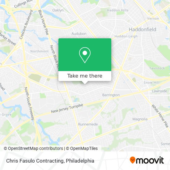Chris Fasulo Contracting map