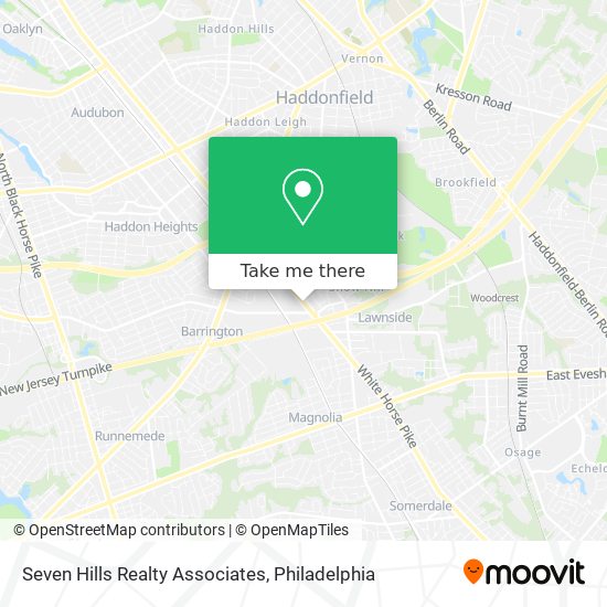 Mapa de Seven Hills Realty Associates