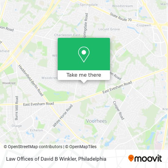 Mapa de Law Offices of David B Winkler