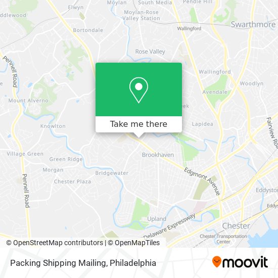 Mapa de Packing Shipping Mailing