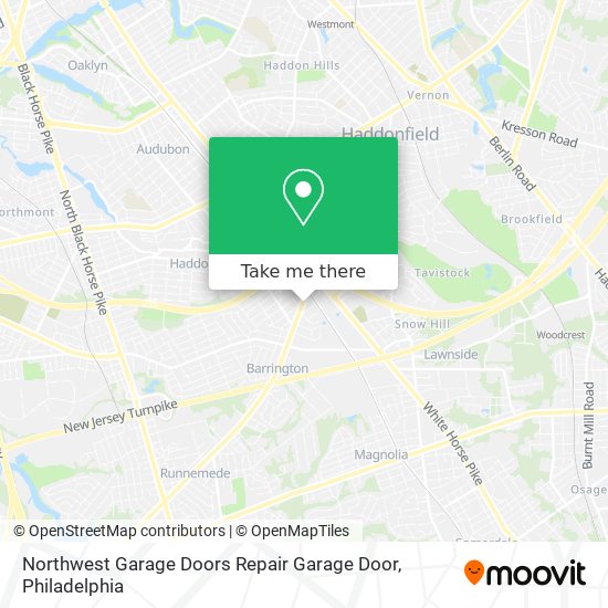 Mapa de Northwest Garage Doors Repair Garage Door