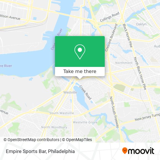 Empire Sports Bar map
