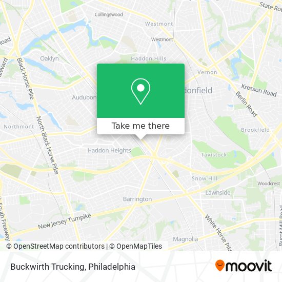 Mapa de Buckwirth Trucking