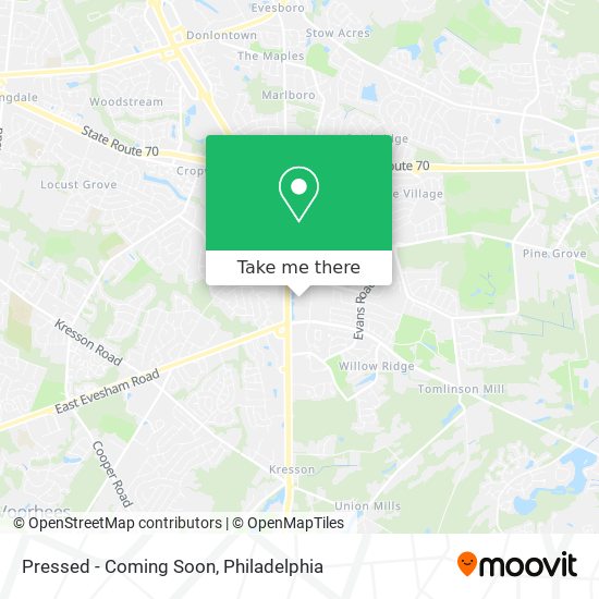 Pressed - Coming Soon map