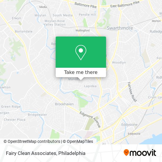 Fairy Clean Associates map