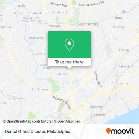 Mapa de Dental Office Chester