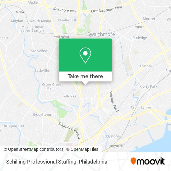 Schilling Professional Staffing map