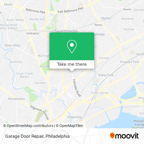 Garage Door Repair map