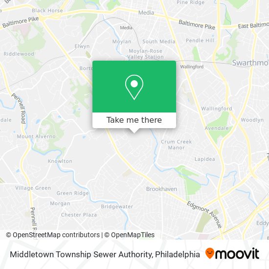 Middletown Township Sewer Authority map