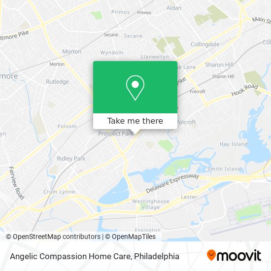 Angelic Compassion Home Care map